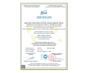 Chứng nhận ISO 14001