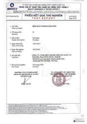 Kết quả thử nghiệm Hộp bảo vệ đồng hồ