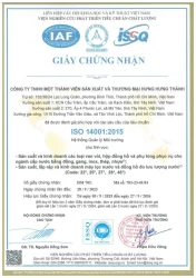 Chứng nhận ISO 14001 : 2015