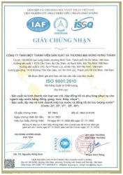 Chứng nhận ISO 9001 : 2015
