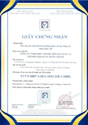 Chứng nhận ISO 228-1 : 2000 1